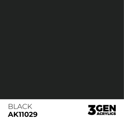 AK Interactive AK-11029 BLACK – INTENSE AK Interactive AK-11029 BLACK – INTENSE