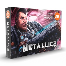 AK-Interactive AK 11608 Metallics Set