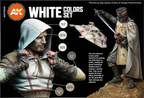 AK-Interactive AK 11609 White Colors Set AK-Interactive AK 11609 White Colors Set