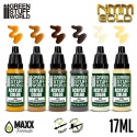 Green Stuff World 10114 Zestaw 6 farb - NMM Gold