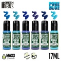 Green Stuff World 10116 Zestaw 6 farb - Pure Blue