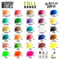 Green Stuff World 13345 Acrylic Inks Set - Opaque Nature