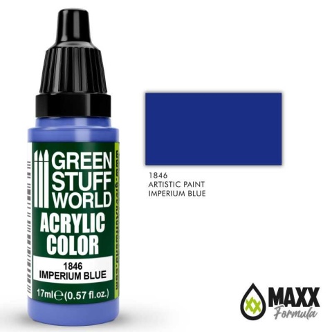 Green Stuff World 1846 Acrylic Color IMPERIUM BLUE Green Stuff World 1846 Acrylic Color IMPERIUM BLUE