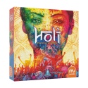 Holi. Festiwal Kolorów. Abstrakcyjna gra przestrzenna