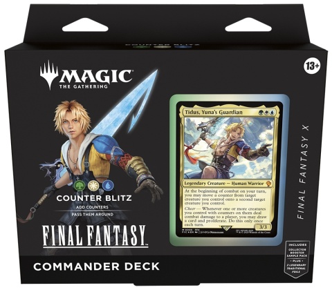 MTG Magic The Gathering - Final Fantasy Counter Blitz Commander Deck MTG Magic The Gathering - Final Fantasy Counter Blitz Commander Deck