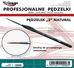 Pędzel Mirage 100008 NATURAL 3