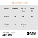 AK Interactive AK-11003 WHITE GREY – STANDARD