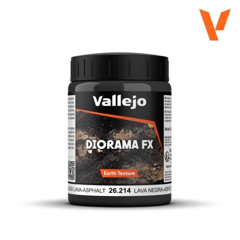 Vallejo 26214 Black Lava-Asphalt Czarna Lawa Vallejo 26214 Black Lava-Asphalt Czarna Lawa