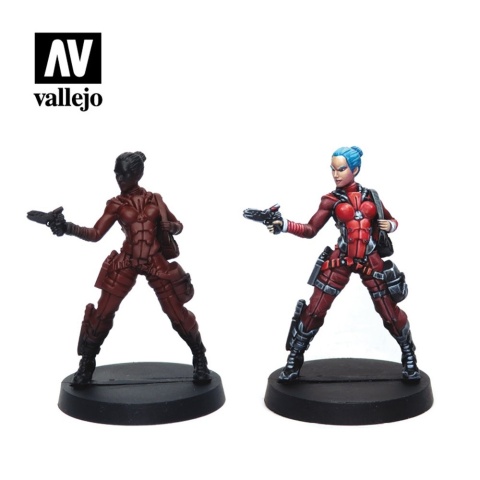 Vallejo 70233 Zestaw Nomads 8 farb + figurka Algucui Vallejo 70233 Zestaw Nomads 8 farb + figurka Algucui
