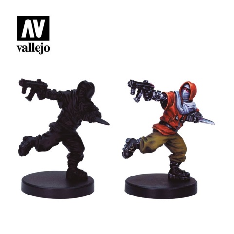 Vallejo 72307 Zestaw 8 farb - Cyberpunk RED Combat Zone Vallejo 72307 Zestaw 8 farb - Cyberpunk RED Combat Zone