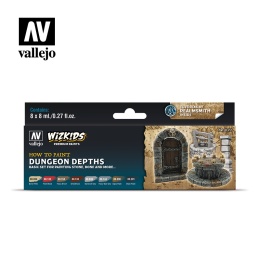 Vallejo 80251 Zestaw Premium 8 farb - Dungeon Dephts