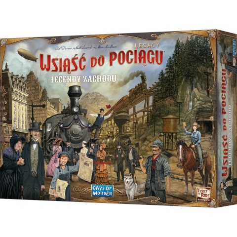 Wsiąść do Pociągu: Legacy - Legendy Zachodu Wsiąść do Pociągu: Legacy - Legendy Zachodu