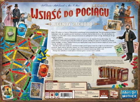 Wsiąść do Pociągu: Legacy - Legendy Zachodu Wsiąść do Pociągu: Legacy - Legendy Zachodu